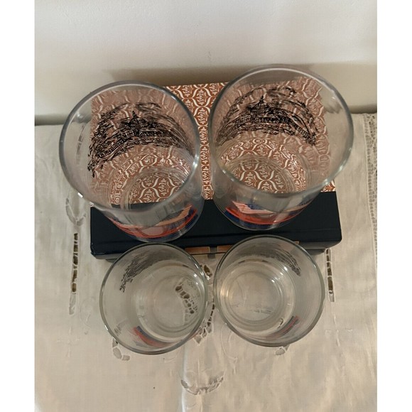 VTG Happy Birthday America Commemorative Glassware 1776-1976 Bicentennial USA 4 - Picture 5 of 9